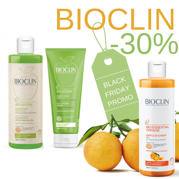 -30% BLACK FRIDAY Bio Hydra e Bio Essential Orange in collaborazione con Slow Food
