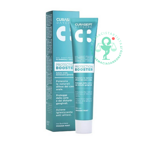 Curasept Daycare Protection Booster Dentifricio Frozen Mint 75ml