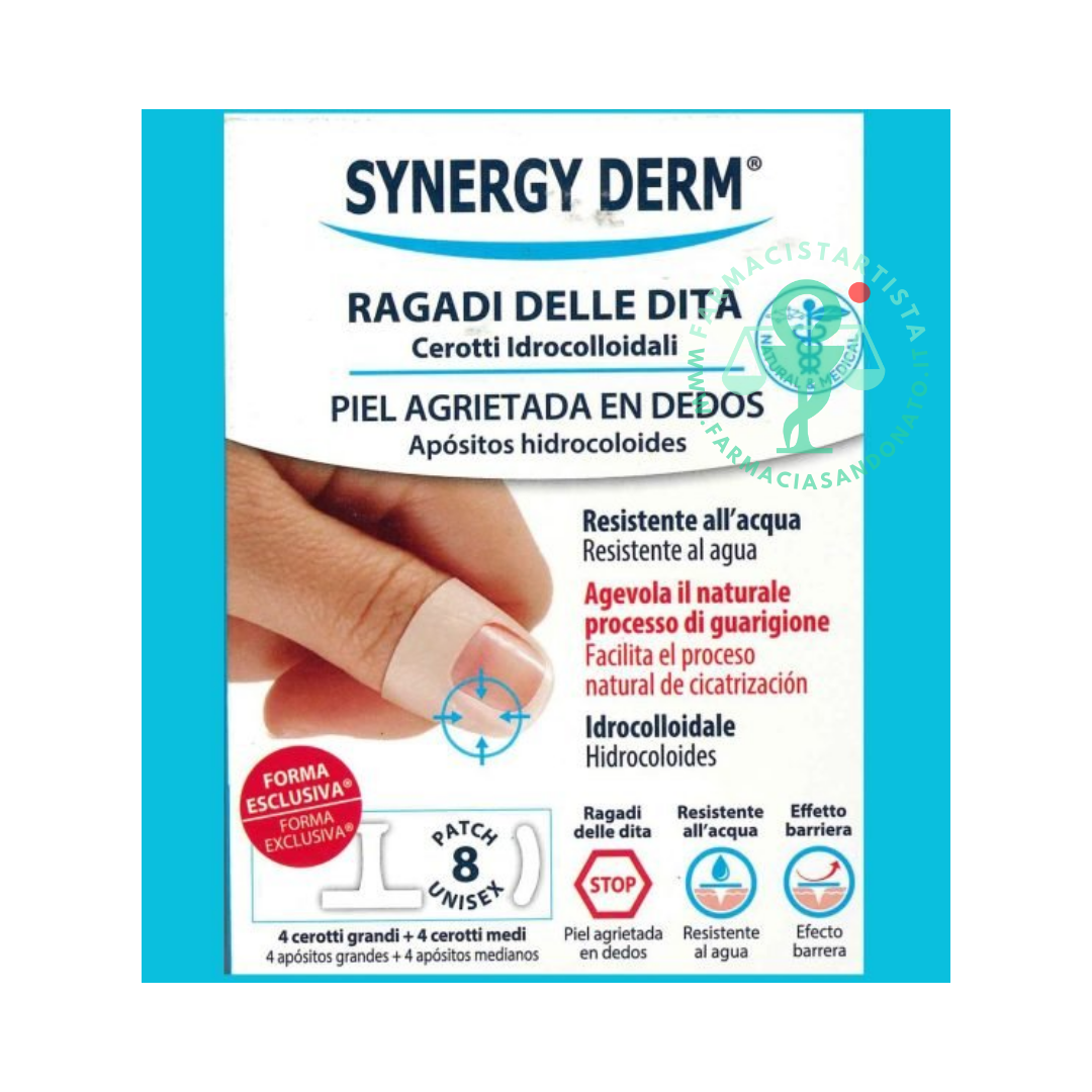 Synergy Derm cerotti idrocolloidali favorisce la cicatrizzazione ragad –  Farmacia San Donato