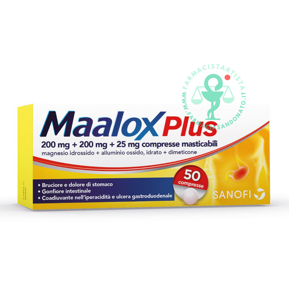 Maalox Plus 50 Compresse
