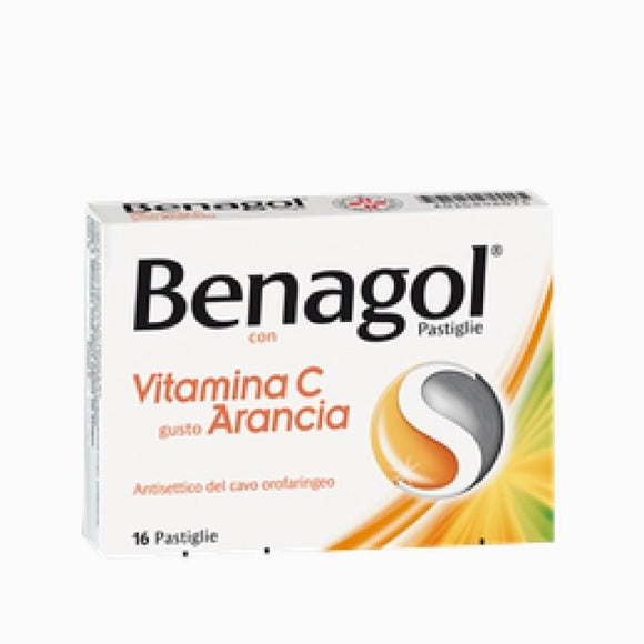 Benagol Vitamina C gusto Arancia