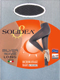 Pantaloncino Micromassaggiante Anticellulite-Solidea Silver Wave Long Colore Blu Navy-