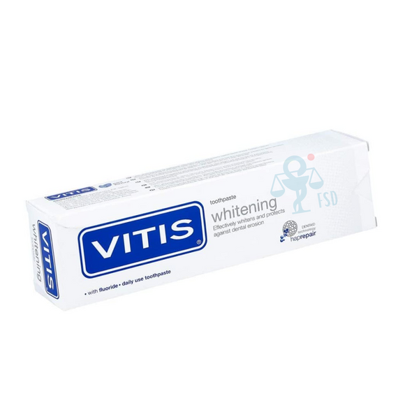Vitis Whitening dentifricio sbiancante per denti sensibili 100ml