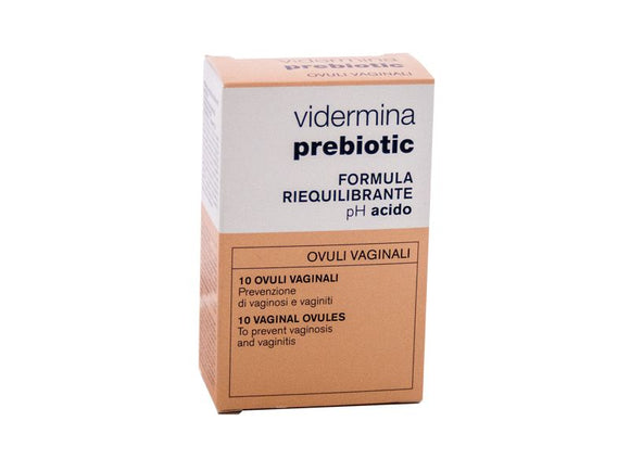 Vidermina Prebiotic Ovuli 10 Pezzi