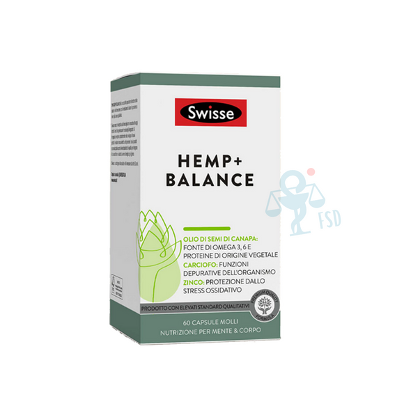 Swisse Hemp+ - BALANCE  60 CPS