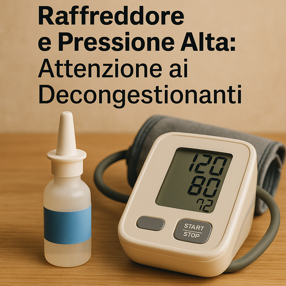 Farmaci per il raffreddore e pressione alta: cosa sapere per non correre rischi