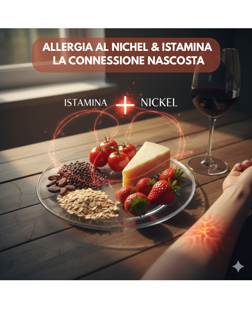 🍎 Quando Nichel e Istamina si Incontrano: Il Paradosso Alimentare nelle Reazioni Allergiche