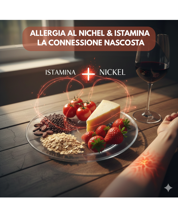 🍎 Quando Nichel e Istamina si Incontrano: Il Paradosso Alimentare nelle Reazioni Allergiche