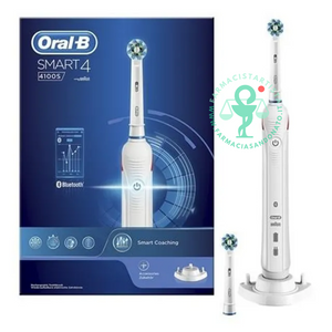 Braun Oral-B Smart 4 4100S Spazzolino Elettrico Rotante-Oscillante Adu –  Farmacia San Donato