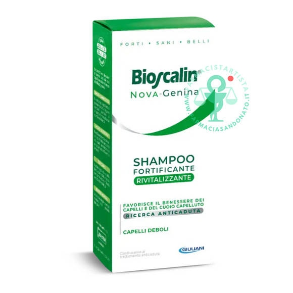 Bioscalin Nova-Genina Shampoo Fortificante Rivitalizzante 200ml