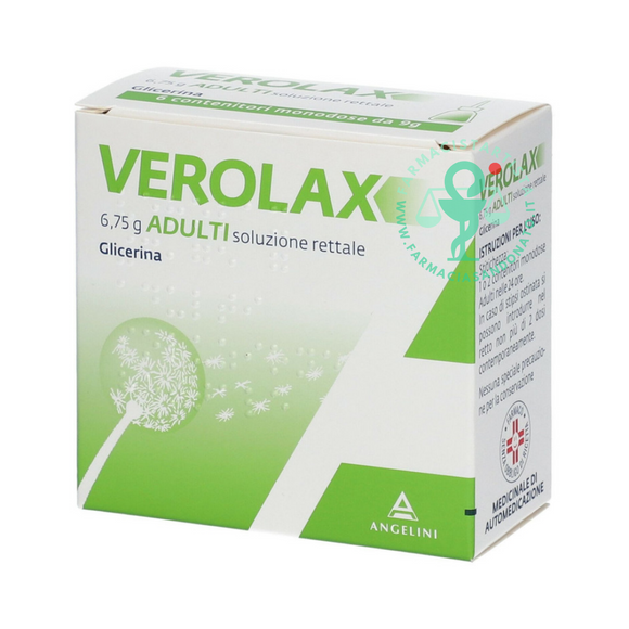 VEROLAX*AD 6 contenitori monodose 6.75 g soluz rett