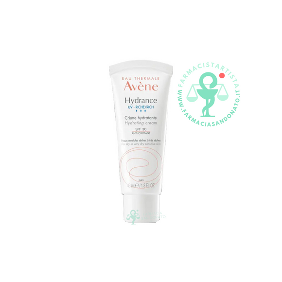 Eau Thermale Avene Hydrance Emulsione Idratante Ricca UV 40ml