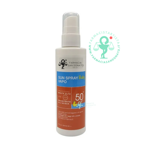 FSD Sun Spray Solare Baby Corpo per Bambini SPF50+ Pelli Sensibili 200ml