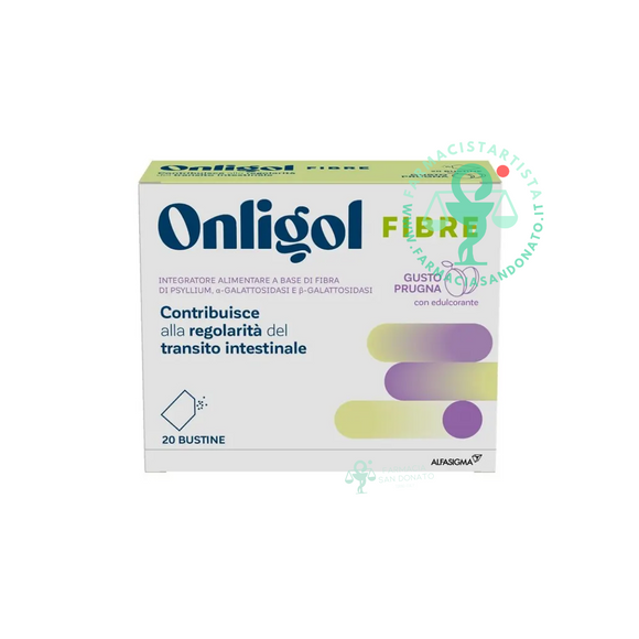Onligol Fibre Gusto Prugna 20 Bustine