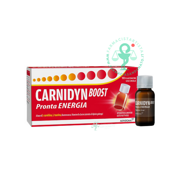 Carnidyn boost 10 flaconcini
