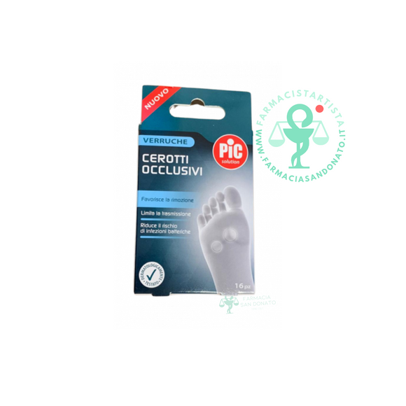 Cerotto pic verruche 16 pezzi