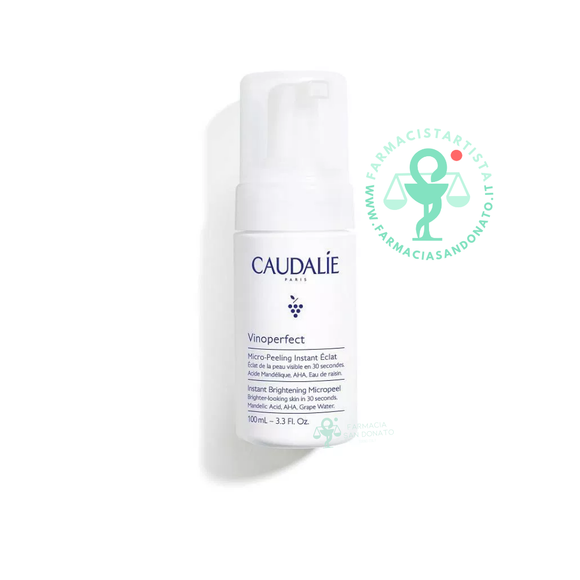CAUDALIE VINOPERFECT MOUSSE MICROPEELING ILLUMINANTE VISO 100 ML