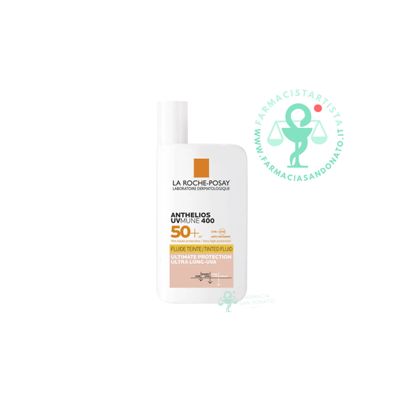 Anthelios uvmune fluido invisibile spf50+ colorato 50 ml