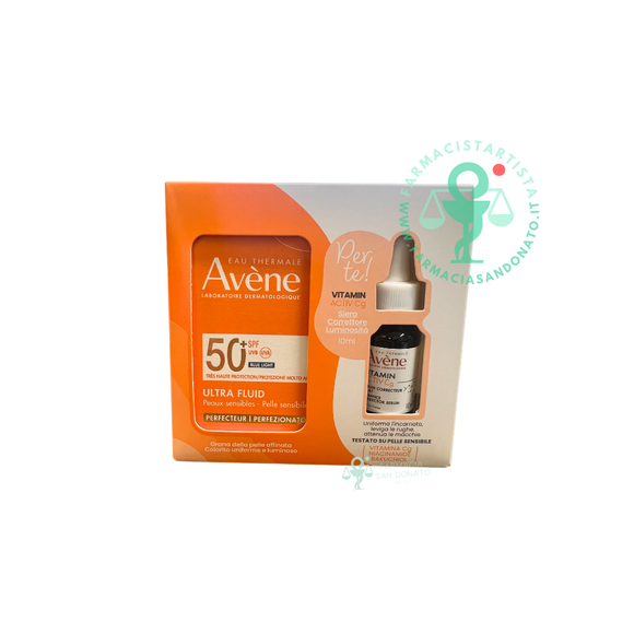 Avene sol ultra50+50ml+vitac ACTIV C OMAGGIO