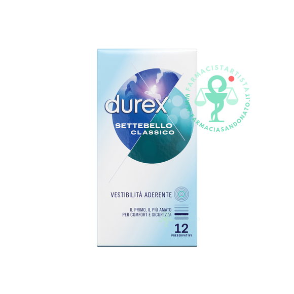PROFILATTICO DUREX SETTEBELLO CLASSICO 12 PEZZI