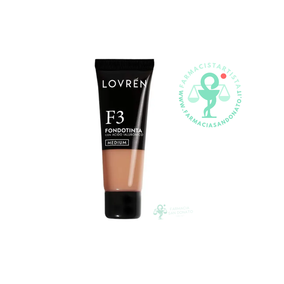 Lovren fondotinta f3 medium 25 ml