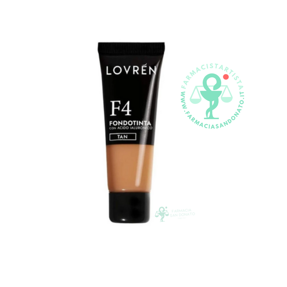 Lovren fondotinta f4 tan 25 ml
