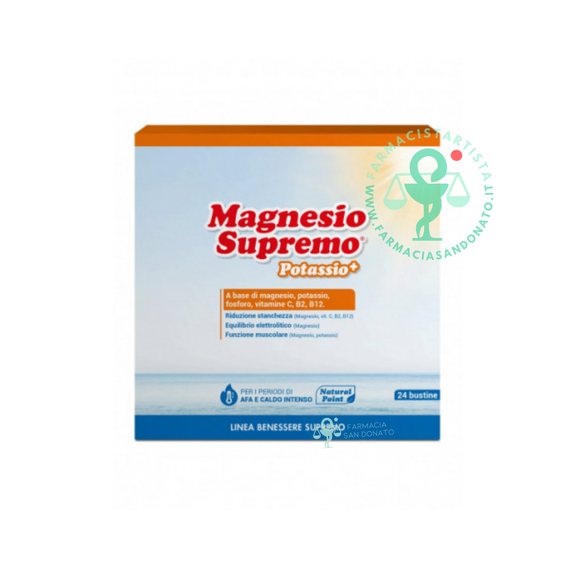 Magnesio Supremo Potassio+ 24 Bustine