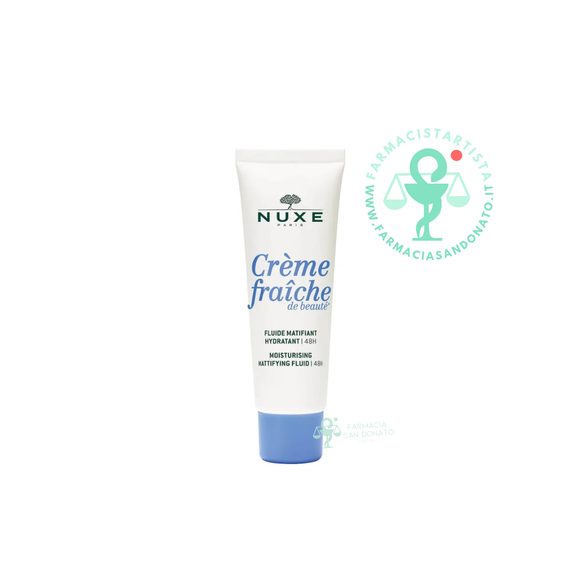 Fluido Opacizzante Idratante Crème Fraîche de Beauté ® Nuxe 50ml