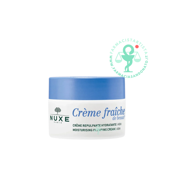 Crema Rimpolpante Idratante 48h Crème Fraîche de Beauté® Nuxe 50ml