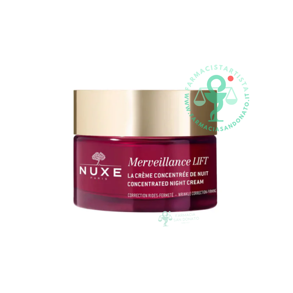 Nuxe Merveillance Lift Nuit - Crema viso notte concentrata antirughe e rassodante 50 ml
