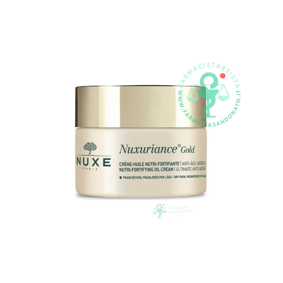 Nuxe Nuxuriance Gold Crema olio nutriente per pelle secca 50 ml
