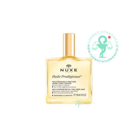 Nuxe Huile Prodigieuse Olio secco per viso corpo e capelli 50 ml