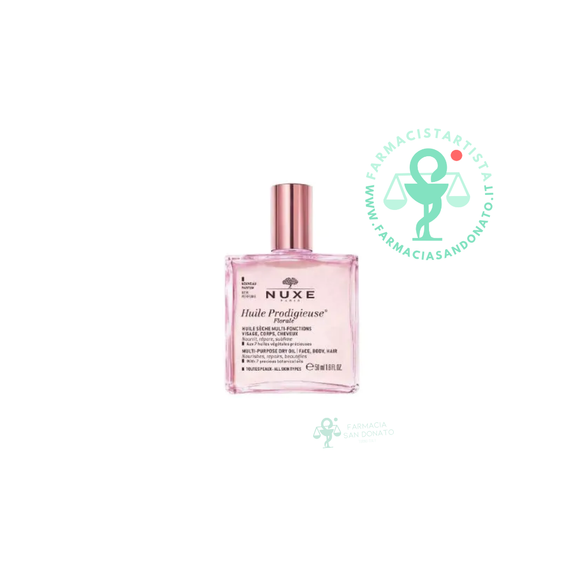 Nuxe Huile Prodigieuse Florale 50 ml - Olio secco per viso. corpo e capelli