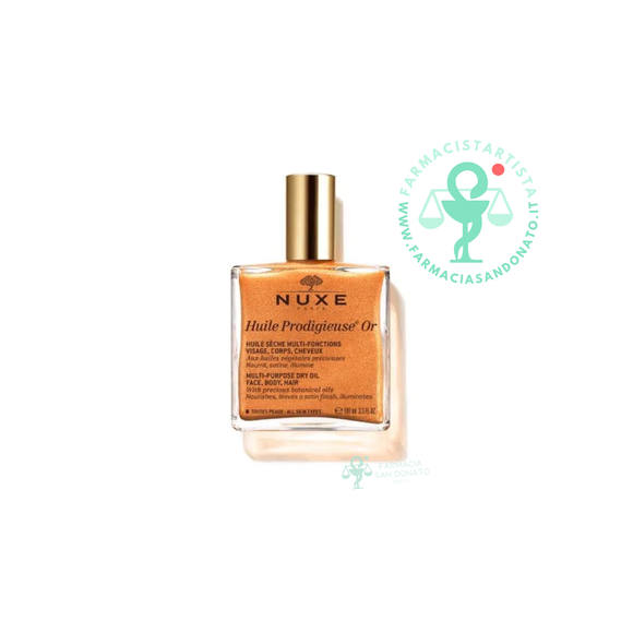 Nuxe Huile Prodigieuse Or Olio secco viso corpo e capelli 100 ml