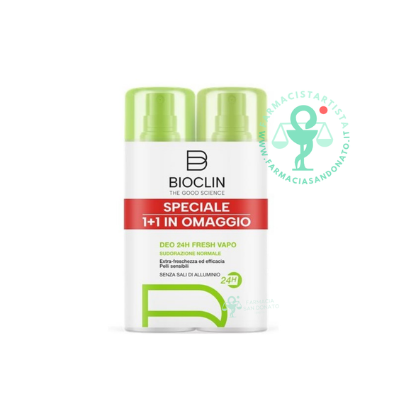 BIOCLIN DEO 24H VAPO FRESH NF BIPACK 1+1 OMAGGIO