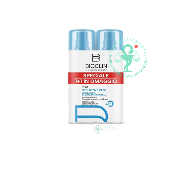 BIOCLIN DEO PRO ACTIVE VAPO S/P BIPACK 1+1 OMAGGIO