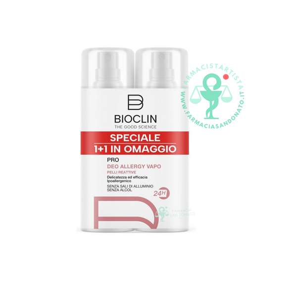 BIOCLIN DEO PRO ALLERGY VAPO BIPACK 1+1 OMAGGIO