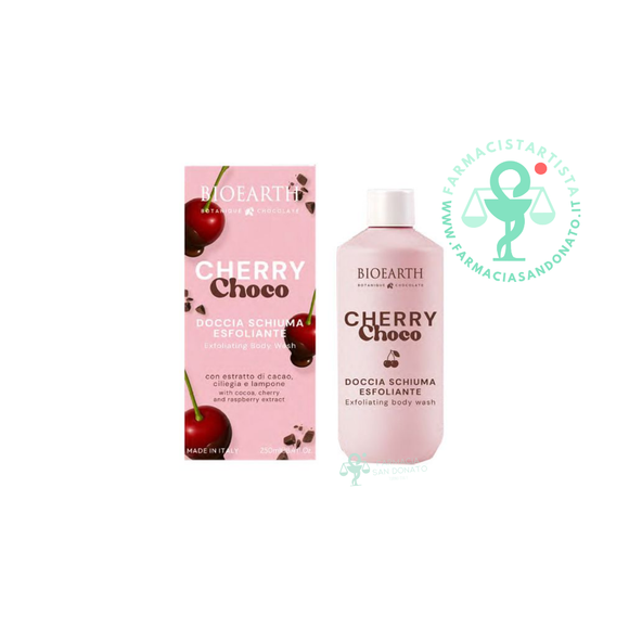 Bioearth Doccia Schiuma Esfoliante  Cherry Choco 250ml