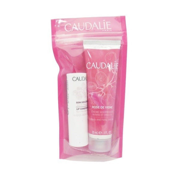 Caudalie Duo Rose De Vigne Mani Labbra 30ml+4.5g