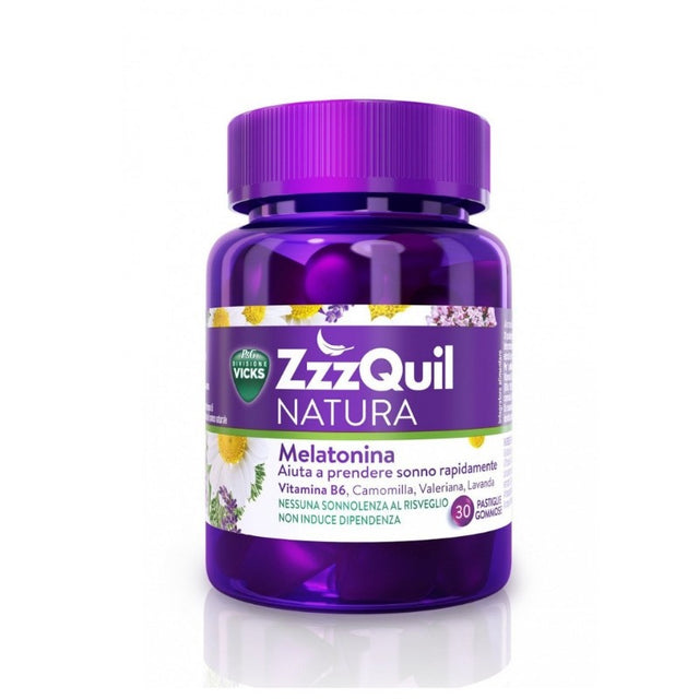 Vicks Zzzquil Natura 30 Pastiglie Gommose