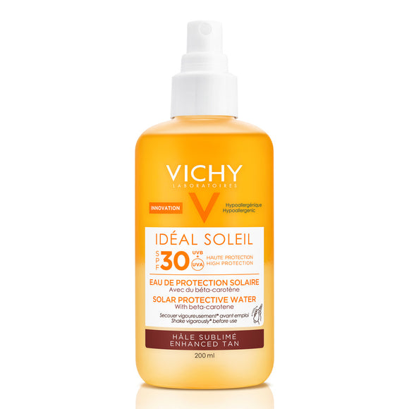 Vichy Ideal Soleil Acqua Solare Protettiva Abbronzatura intensa SPF 30 200 ml