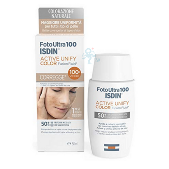 ISDIN FOTOULTRA ACTIVE UNIFY COLOR 100+ 50ml 50ml