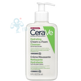 CeraVe Detergente Crema-Schiuma Idratante Viso Pelle Da Normale A Secca 236 ml
