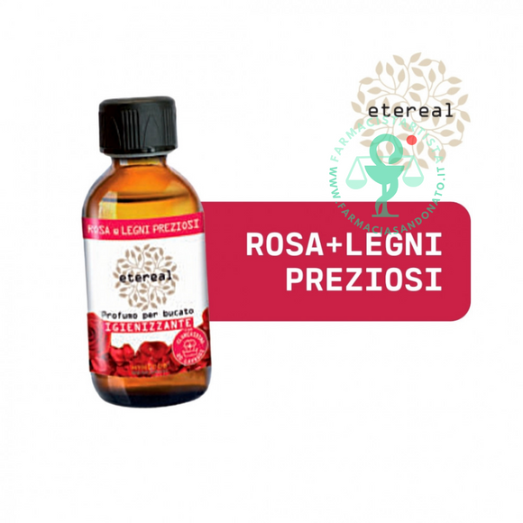 Etereal Profumo Per Bucato Igienizzante Rosa E Legni Preziosi 200ml