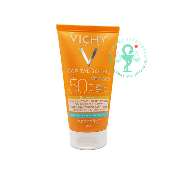Vichy Ideal Soleil Bb Emulsione Colorata Effetto Asciutto Spf 50+ 50ml