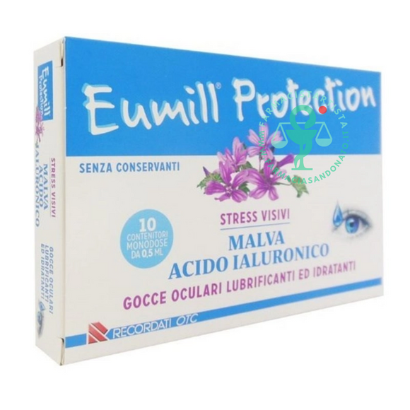 Eumill Protection Gocce Oculari 10 Flaconcini 0.5ml
