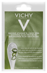 Vichy Maschera Addolcente Lenitiva Aloe Vera 2x6ml