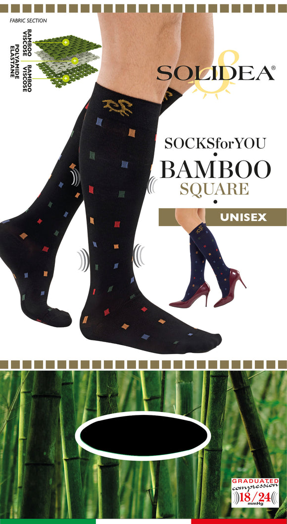 Socks for you Bamboo Square Blu Navy