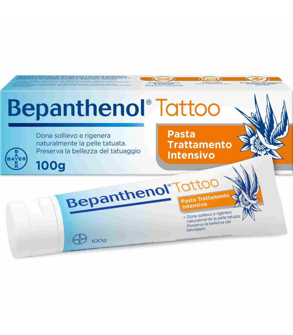 Bepanthenol tattoo pasta trattamento intensivo 100g