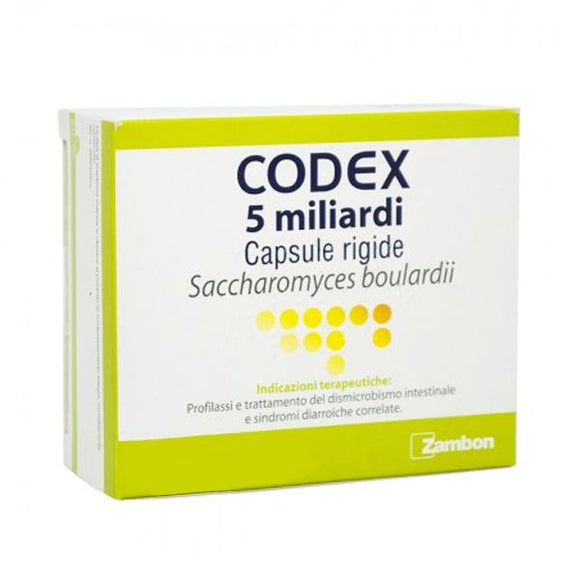 Codex 5 Miliardi 250 Mg 10 Capsule